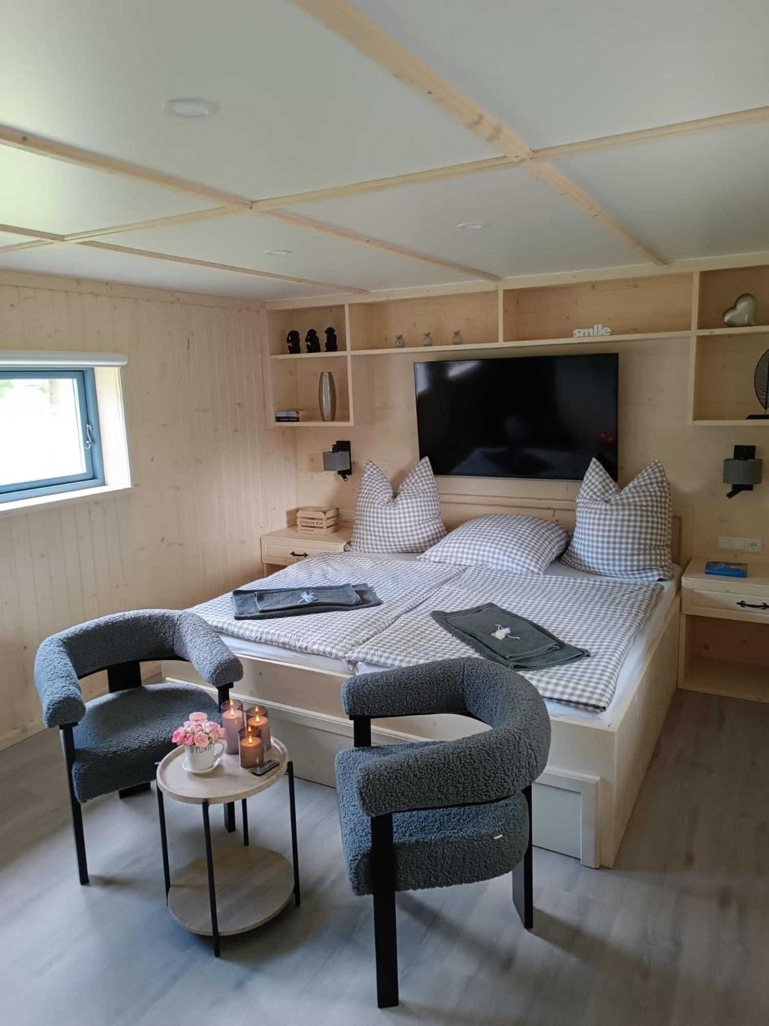 Tiny House & Alpaka-Erlebnis Im Ruhner Land - Naturidylle Pur Ziegendorf Eksteriør bilde
